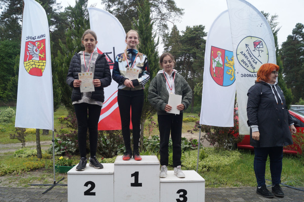 Mistrzostwach Powiatu Zamojskiego w Biegu na Orientację