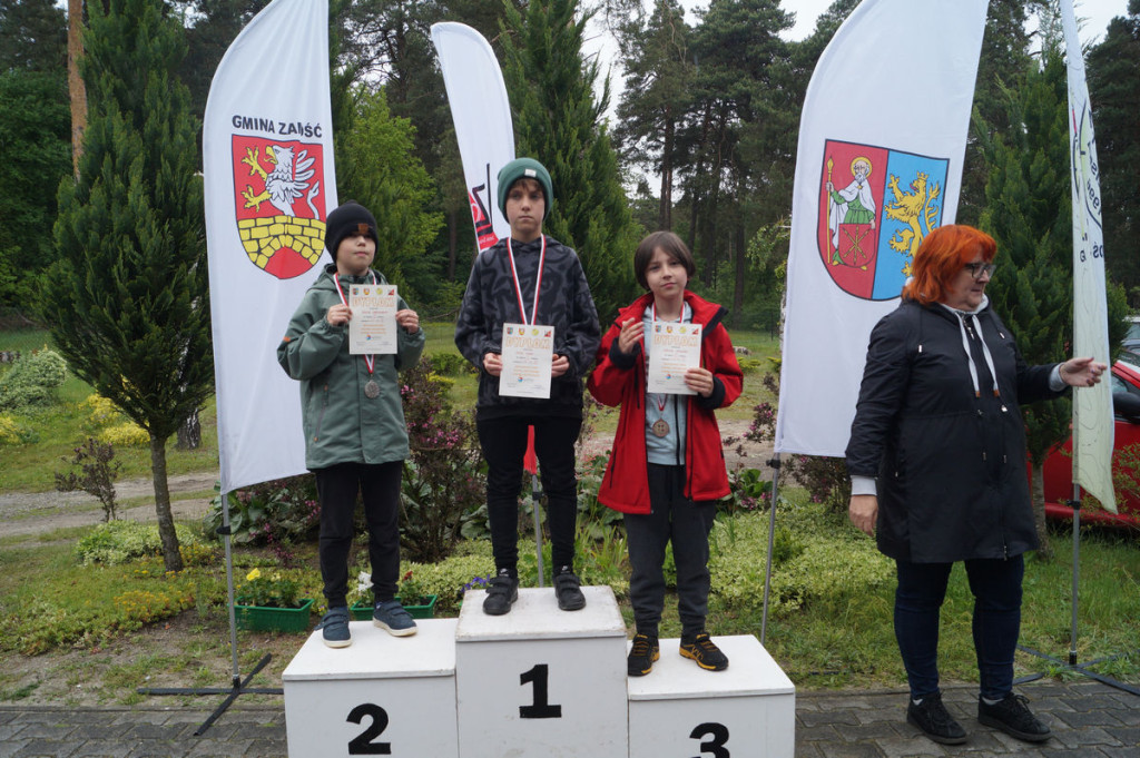 Mistrzostwach Powiatu Zamojskiego w Biegu na Orientację