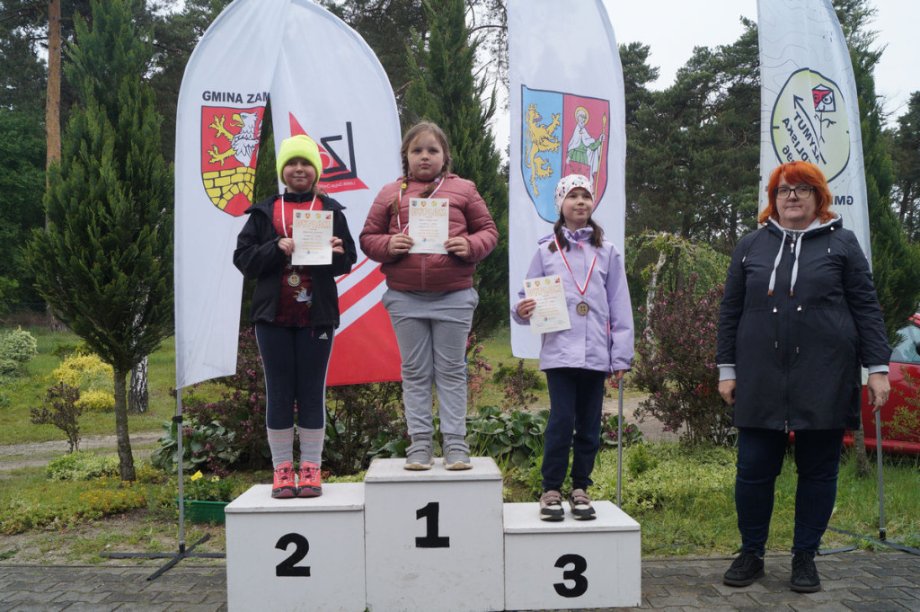 Mistrzostwach Powiatu Zamojskiego w Biegu na Orientację