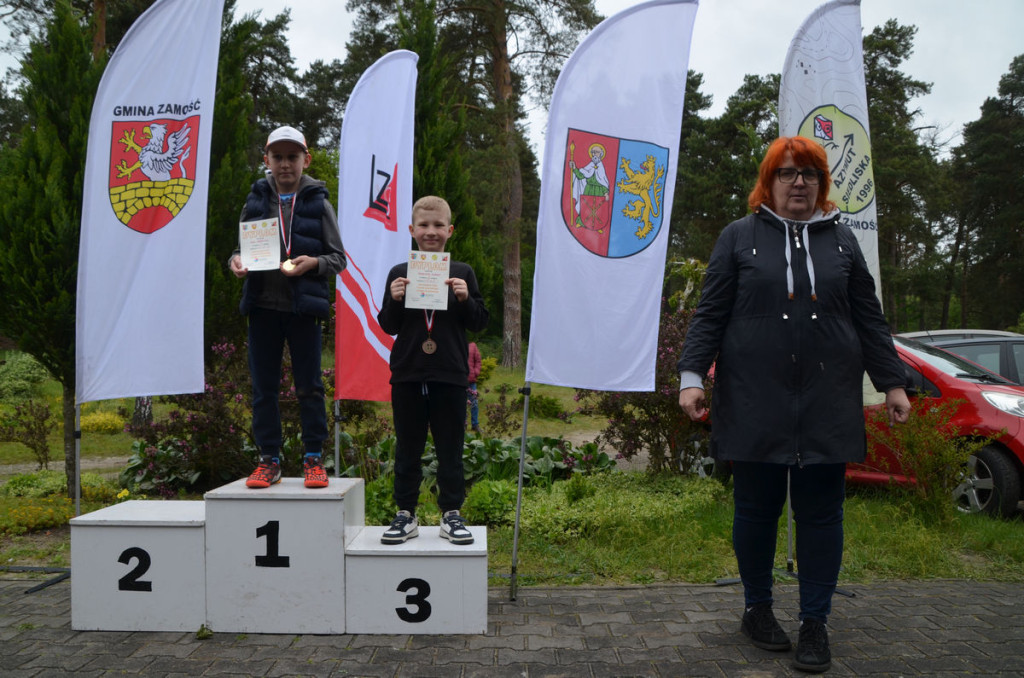Mistrzostwach Powiatu Zamojskiego w Biegu na Orientację