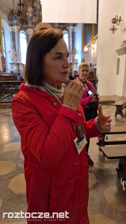 Róża Zamoyska w kryptach katedry zamojskiej