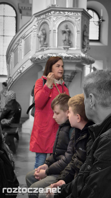 Róża Zamoyska w kryptach katedry zamojskiej