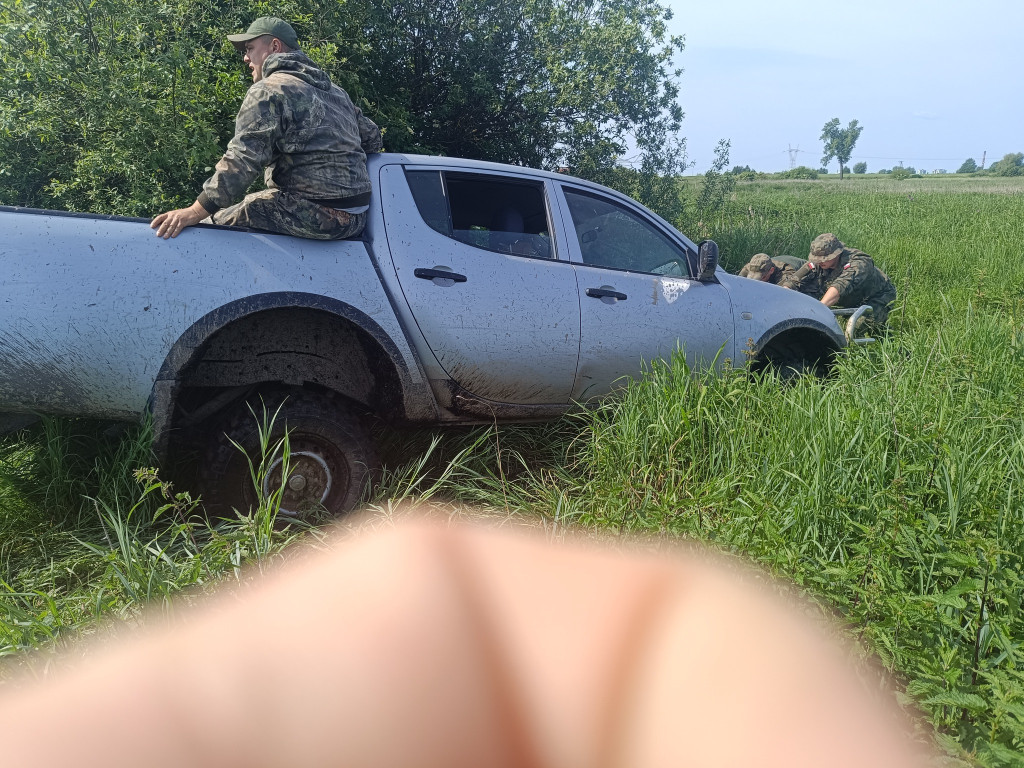 Wojskowi i myśliwi na wspólnym szkoleniu
