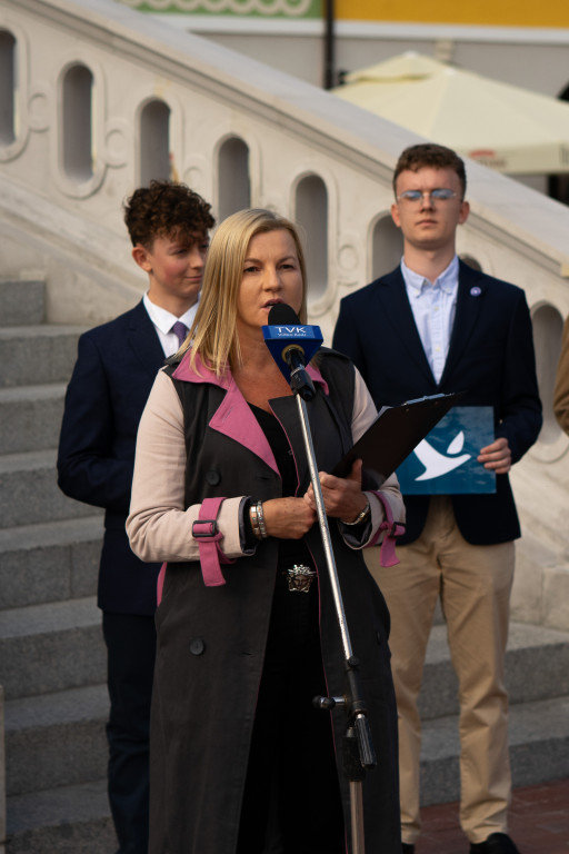 Zamość. Młodzi ostrzegają przed zadłużeniem Polski