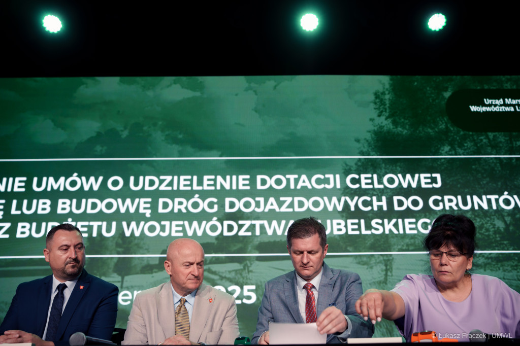 Dotacje celowe na drogi do gruntów rolnych