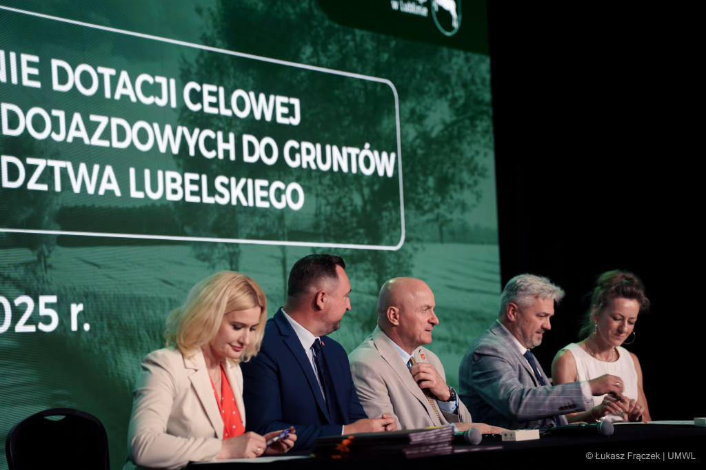 Dotacje celowe na drogi do gruntów rolnych
