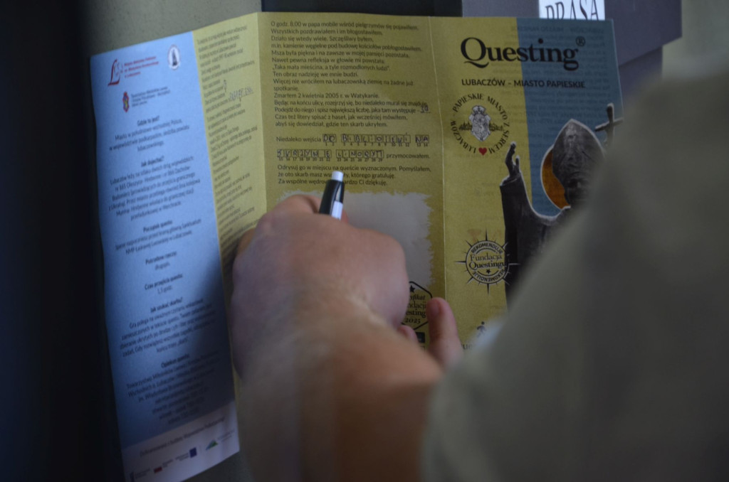 Śladami Ojca św. Jana Pawła II - Quest Lubaczów - Miasto Papieskie