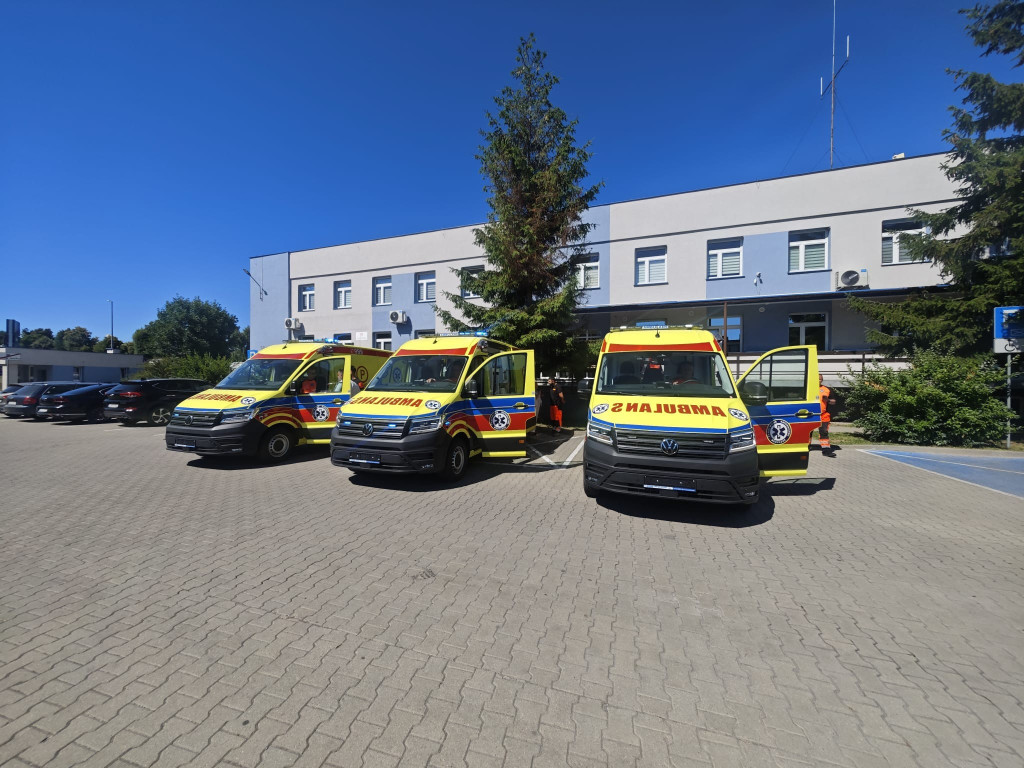 Zamojskie pogotowie ma nowe karetki