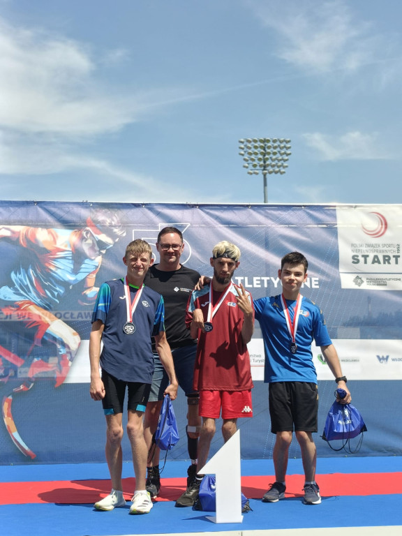 AKSON Zamość z medalami Paralekkoatletycznych Mistrzostw Polski