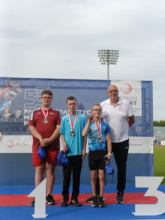 AKSON Zamość z medalami Paralekkoatletycznych Mistrzostw Polski