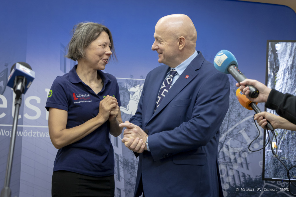 Himalaistka po zdobyciu Nanga Parbat z wizytą u marszałka