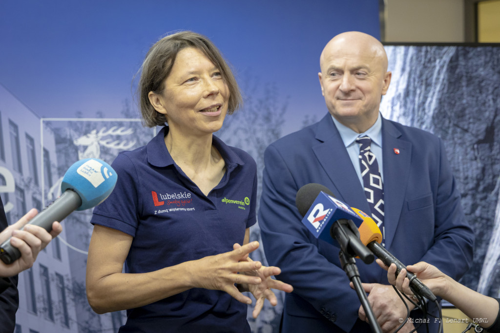 Himalaistka po zdobyciu Nanga Parbat z wizytą u marszałka