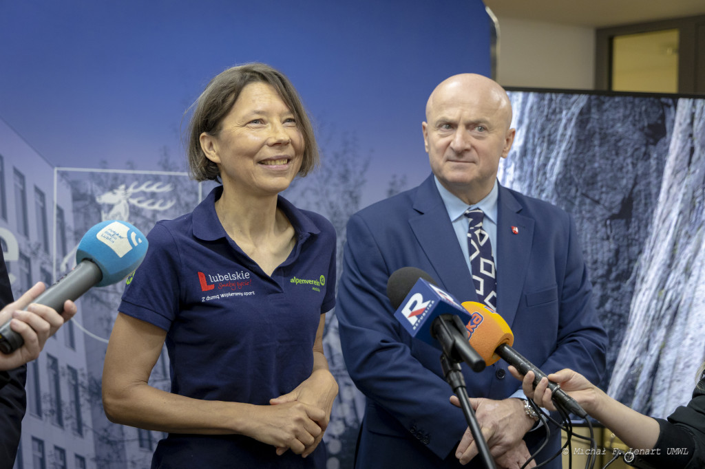 Himalaistka po zdobyciu Nanga Parbat z wizytą u marszałka