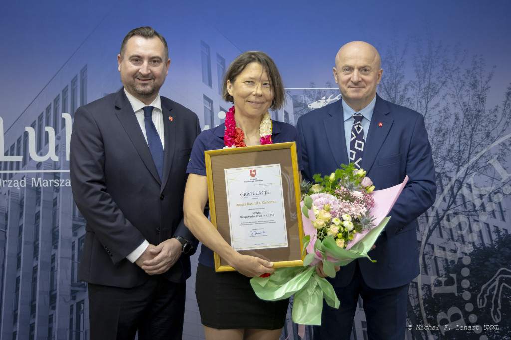 Himalaistka po zdobyciu Nanga Parbat z wizytą u marszałka