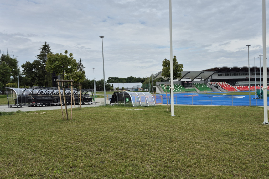 Stadion miejski w Zamościu czeka na otwarcie