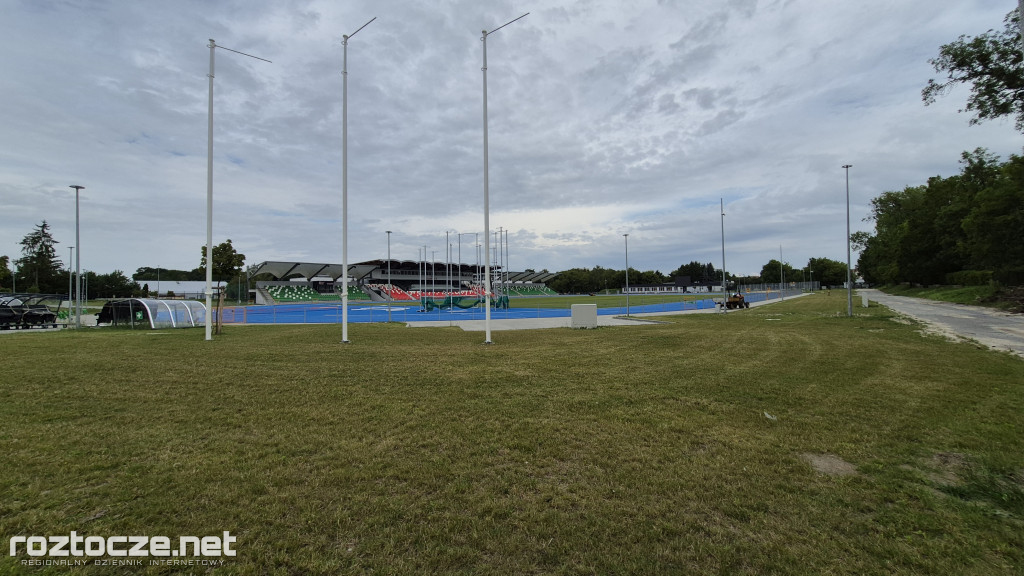 Stadion miejski w Zamościu czeka na otwarcie