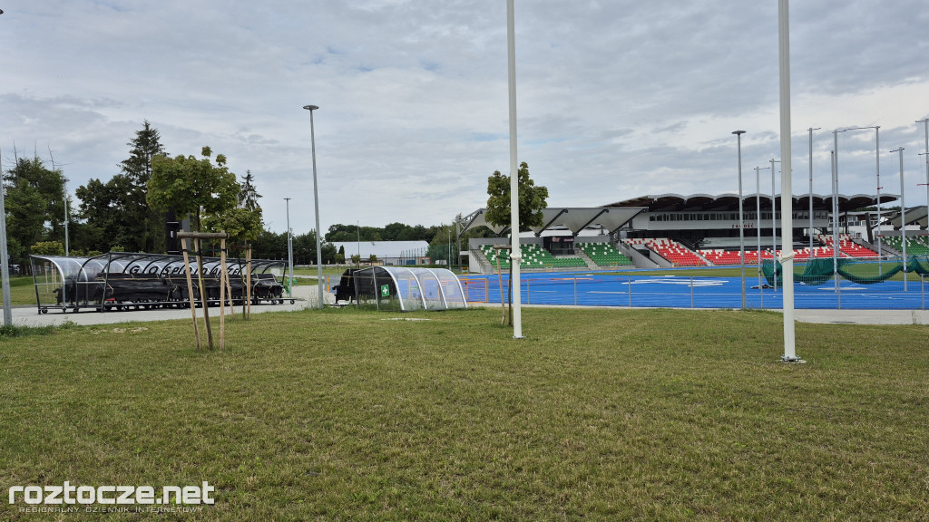 Stadion miejski w Zamościu czeka na otwarcie