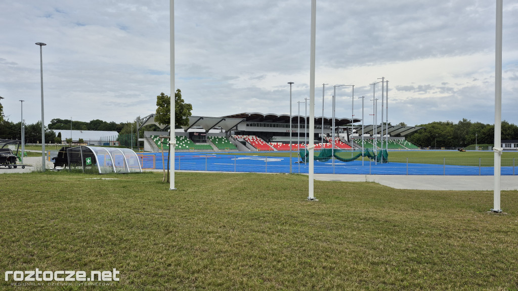 Stadion miejski w Zamościu czeka na otwarcie