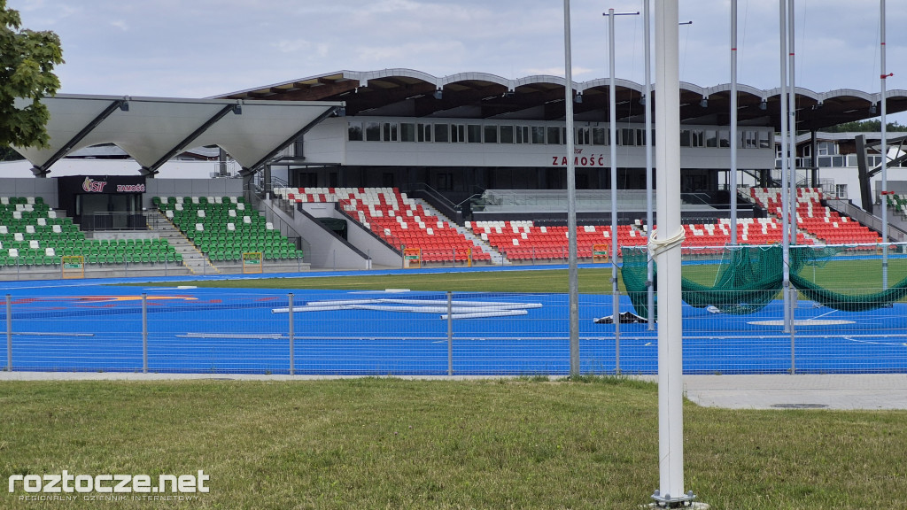 Stadion miejski w Zamościu czeka na otwarcie