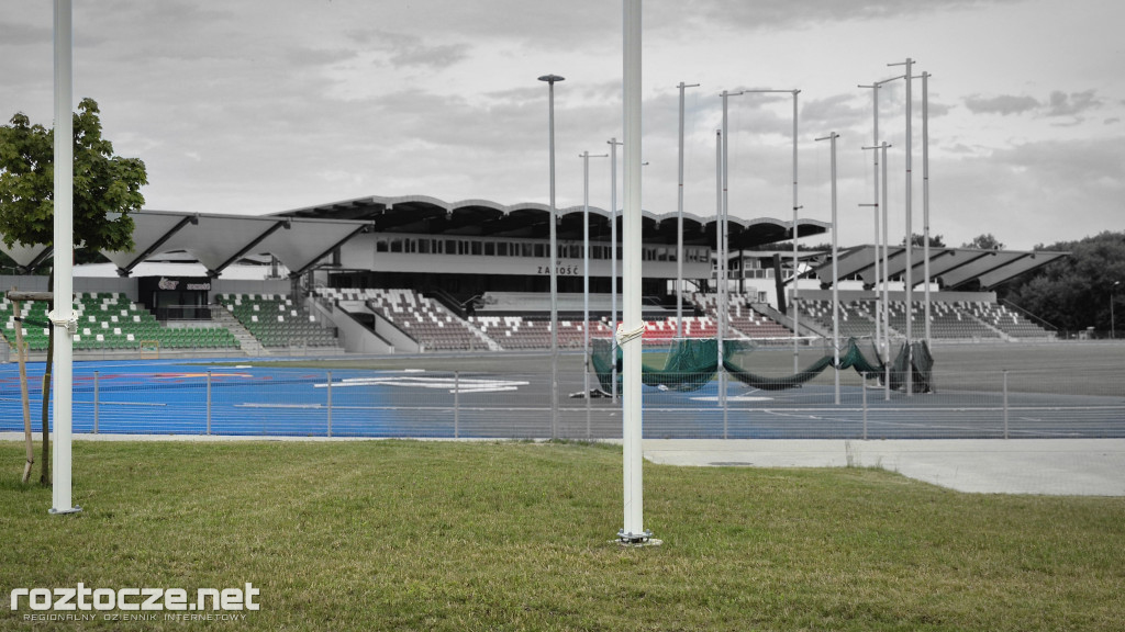 Stadion miejski w Zamościu czeka na otwarcie