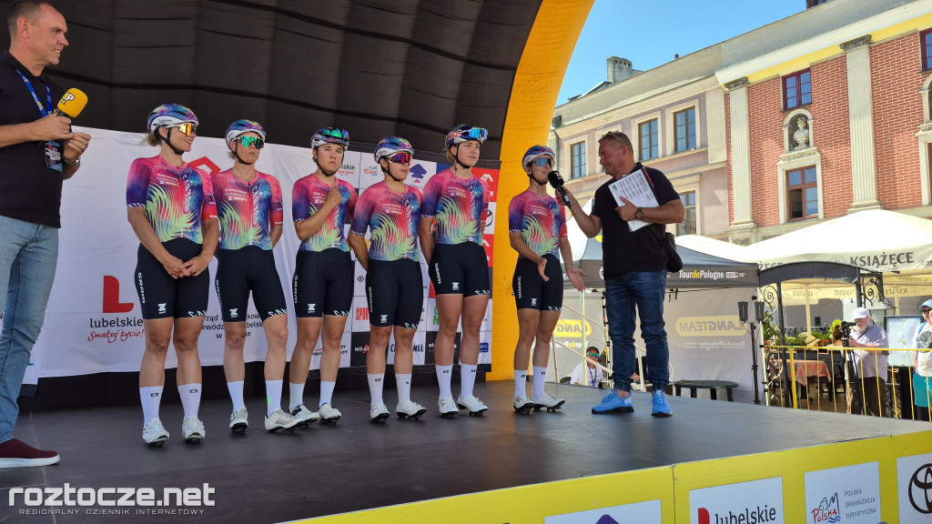 3. Tour de Pologne Women. Oficjalne otwarcie 1 etapu w Zamościu