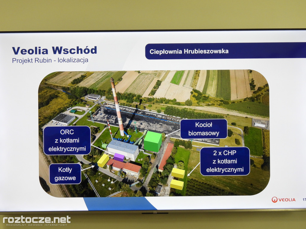 Projekt Rubin Ciepłowni w Zamościu