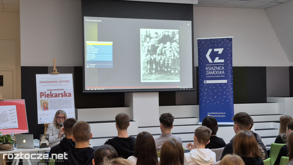 Świadkowie historii: Małgorzata Piekarska o Dzieciach Zamojszczyzny