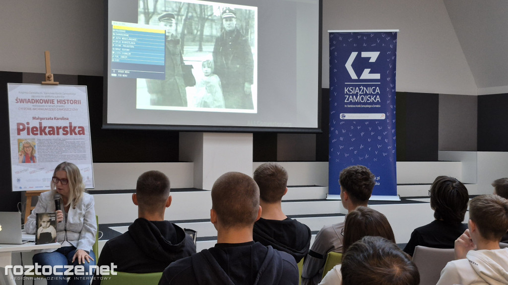Świadkowie historii: Małgorzata Piekarska o Dzieciach Zamojszczyzny