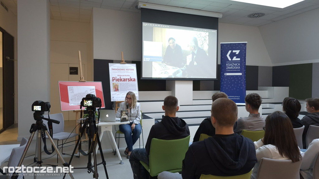 Świadkowie historii: Małgorzata Piekarska o Dzieciach Zamojszczyzny