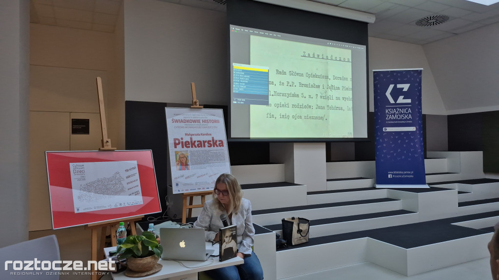Świadkowie historii: Małgorzata Piekarska o Dzieciach Zamojszczyzny