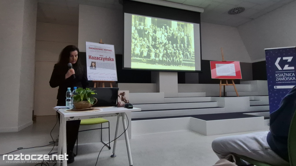 Świadkowie historii: Beata Kozaczyńska o Dzieciach Zamojszczyzny