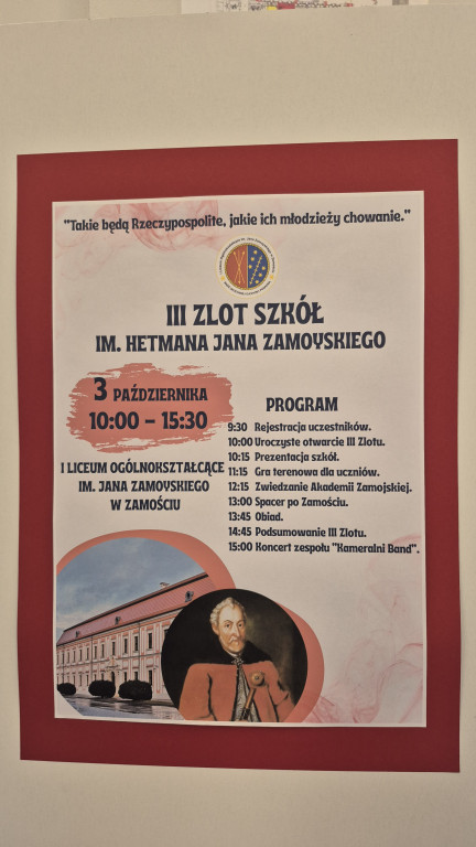 III Zlot Szkół im. Jana Zamoyskiego w Zamościu cz. 2