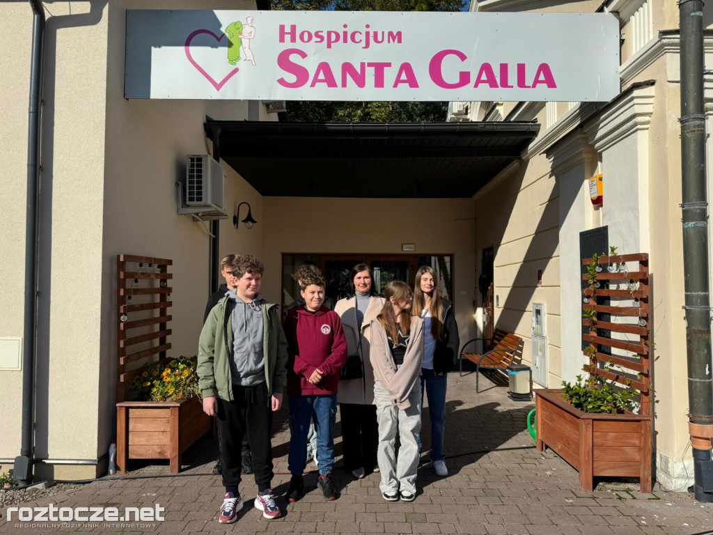 Pola Nadziei posadzone przy Hospicjum Santa Galla