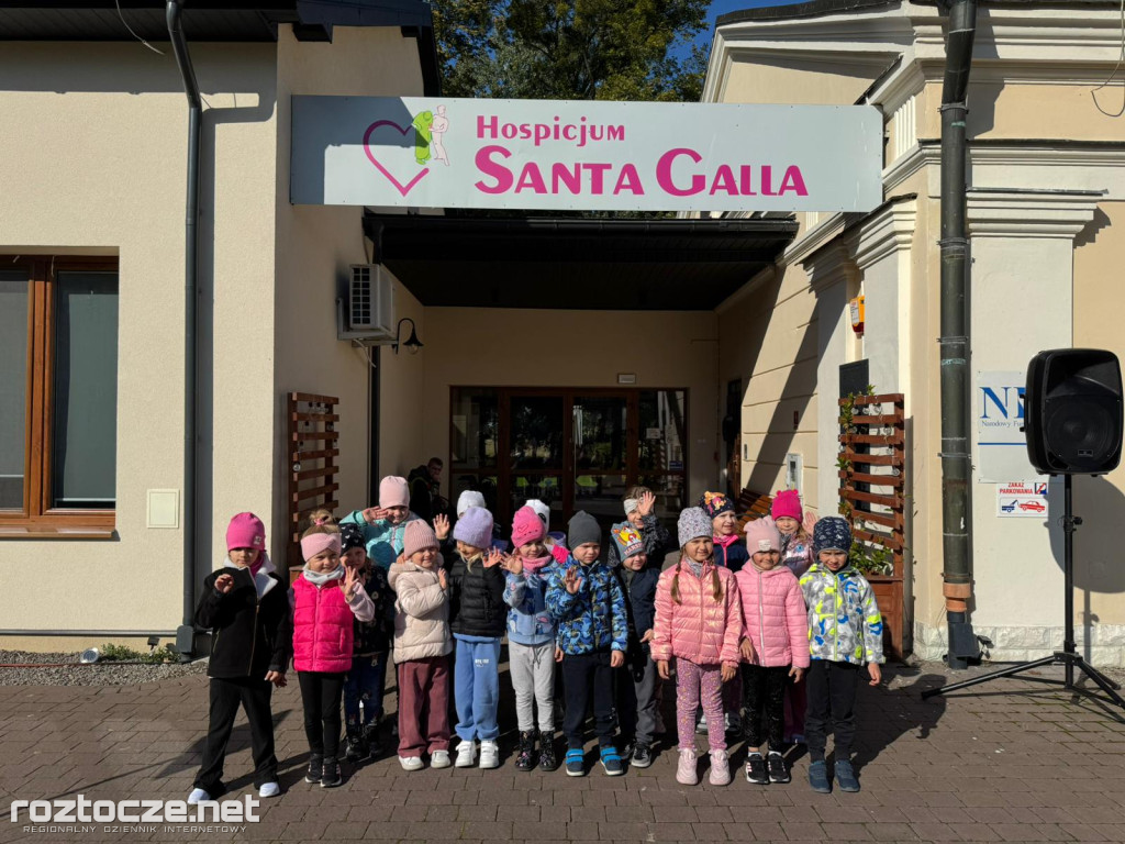 Pola Nadziei posadzone przy Hospicjum Santa Galla
