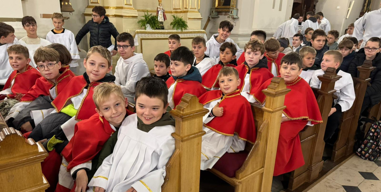 Pielgrzymka ministrantów do Krasnobrodu