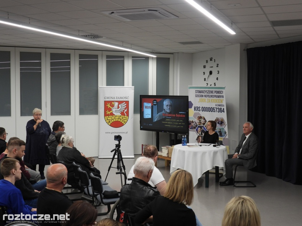 Krzesimir Dębski o Wołyniu – spotkanie w Zamościu