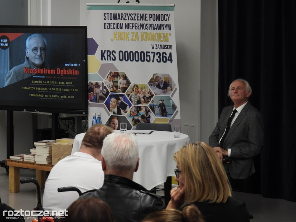 Krzesimir Dębski o Wołyniu – spotkanie w Zamościu