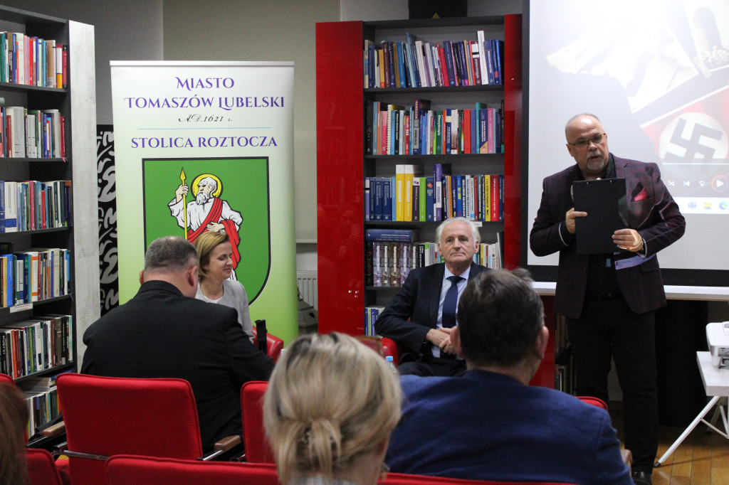 Krzesimir Dębski o Wołyniu - spotkanie w Tomaszowie Lubelskim