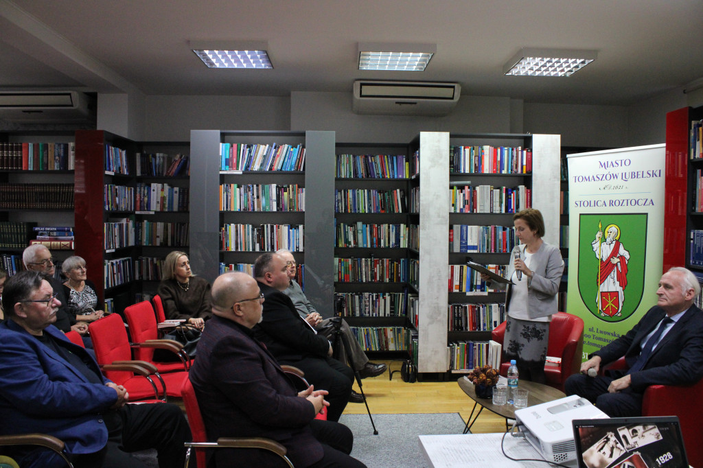 Krzesimir Dębski o Wołyniu - spotkanie w Tomaszowie Lubelskim