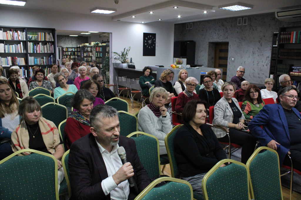 Krzesimir Dębski o Wołyniu - spotkanie w Tomaszowie Lubelskim