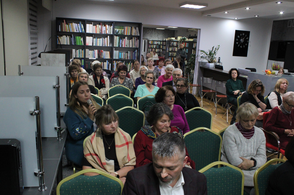 Krzesimir Dębski o Wołyniu - spotkanie w Tomaszowie Lubelskim