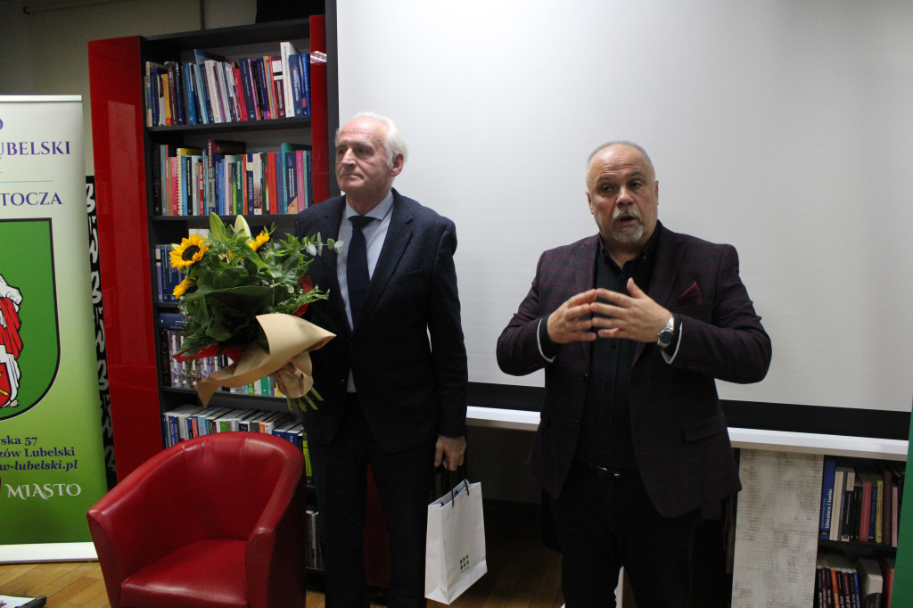 Krzesimir Dębski o Wołyniu - spotkanie w Tomaszowie Lubelskim