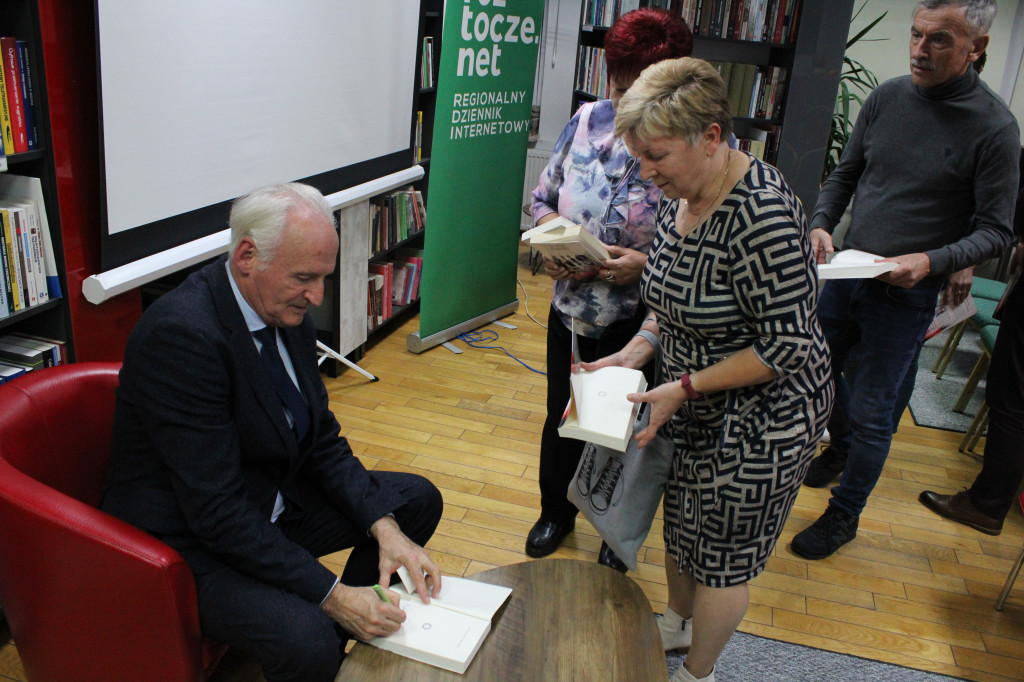 Krzesimir Dębski o Wołyniu - spotkanie w Tomaszowie Lubelskim