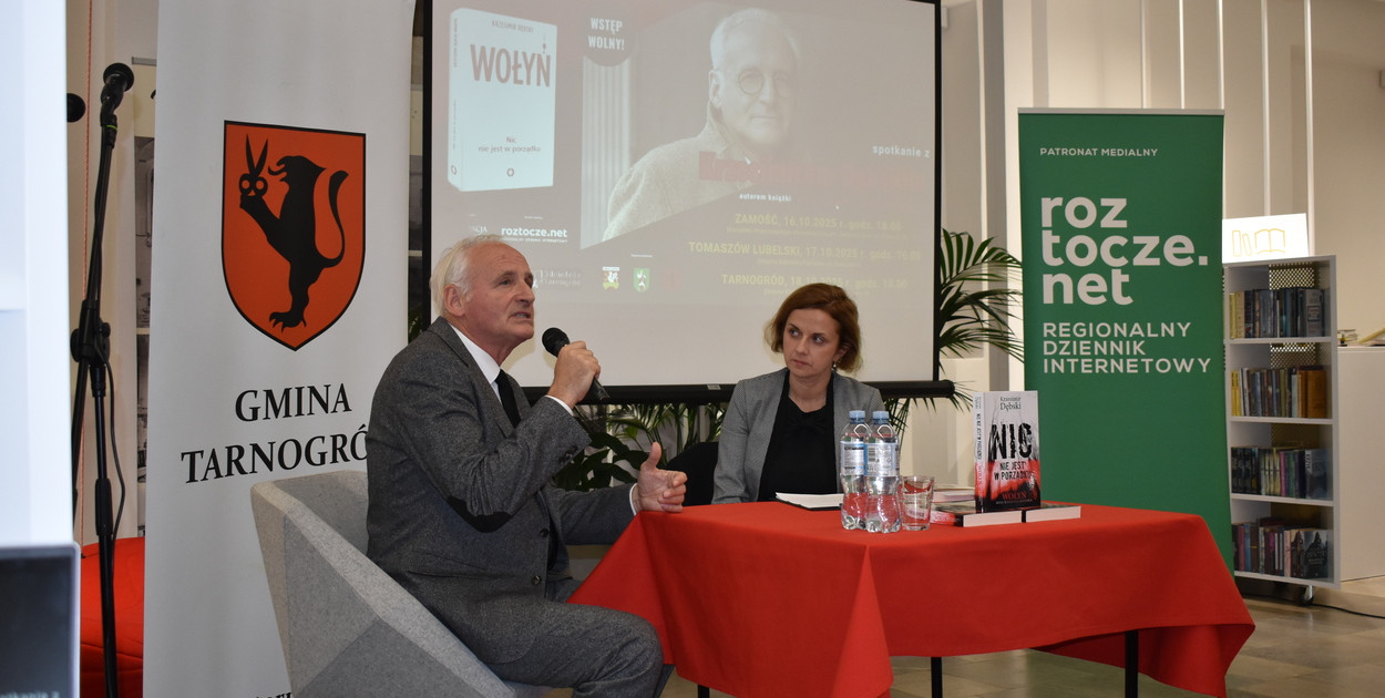 Krzesimir Dębski o Wołyniu. Spotkanie w Tarnogrodzie