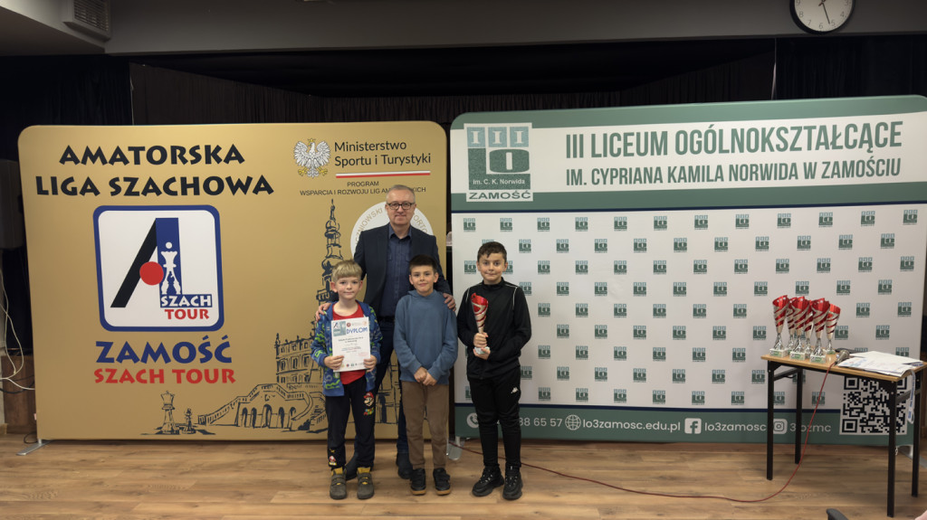 Trzeci etap Zamość Szach Tour 2025 za nami