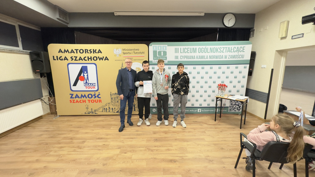 Trzeci etap Zamość Szach Tour 2025 za nami