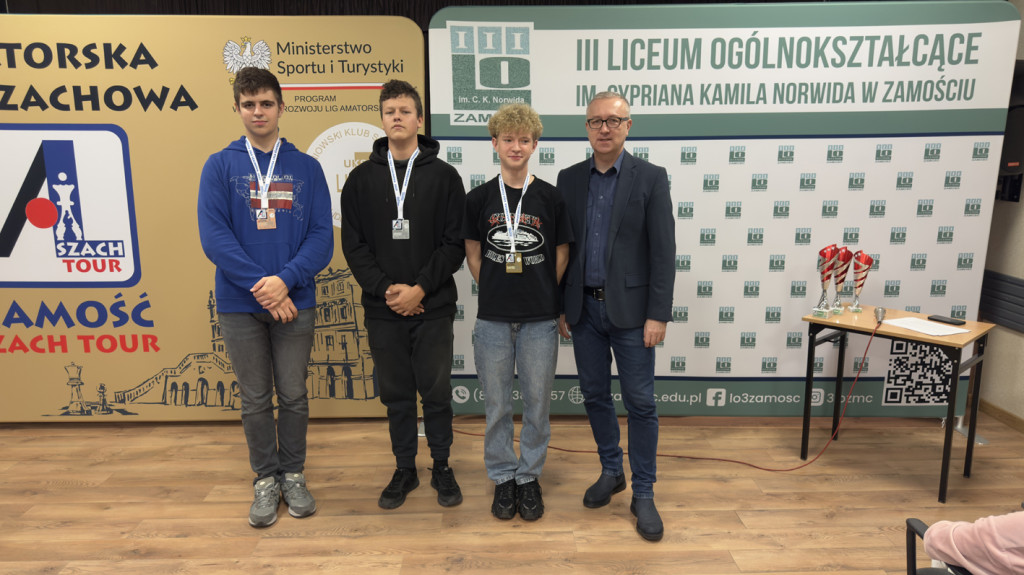 Trzeci etap Zamość Szach Tour 2025 za nami