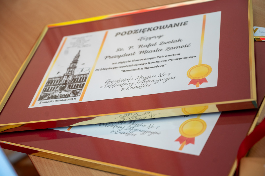 III Konkurs Plastyczny „Znaczek z Zamościa”