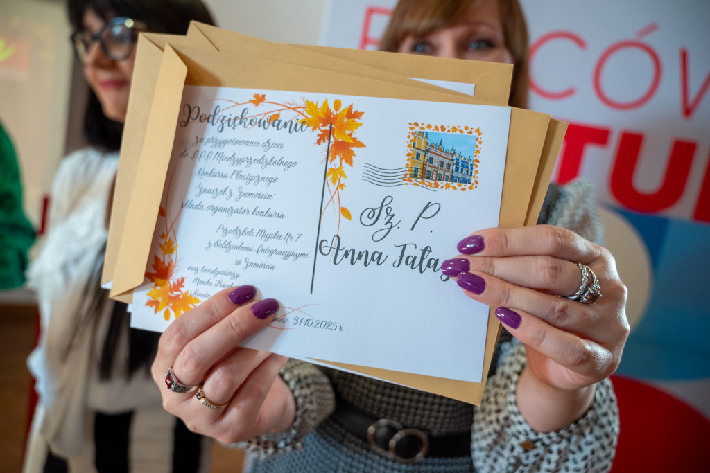 III Konkurs Plastyczny „Znaczek z Zamościa”