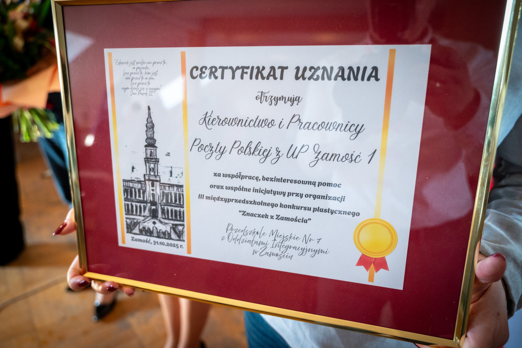 III Konkurs Plastyczny „Znaczek z Zamościa”